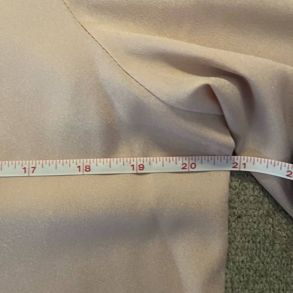 New Calvin Klein pink blush/black blouse - Picture 5 of 7